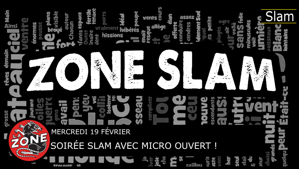 SOIRÉE SLAM AVEC MICRO OUVERT !