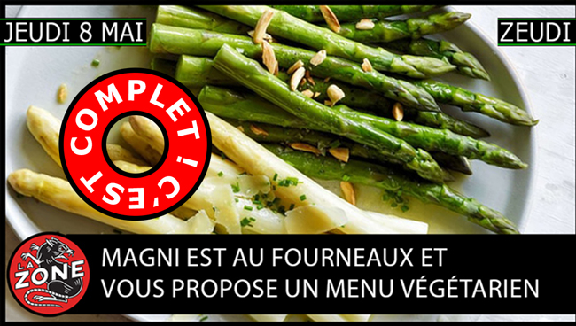 Magni vous invite à un repas 100% végétarien