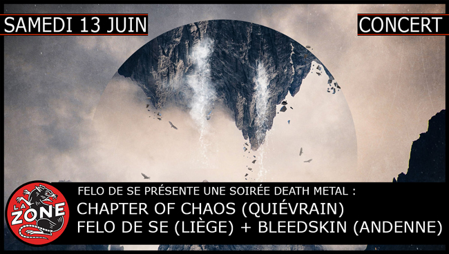 Concert death metal avec