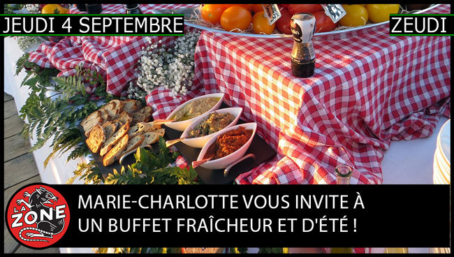 Marie-Charlotte vous invite à un buffet fraîcheur !