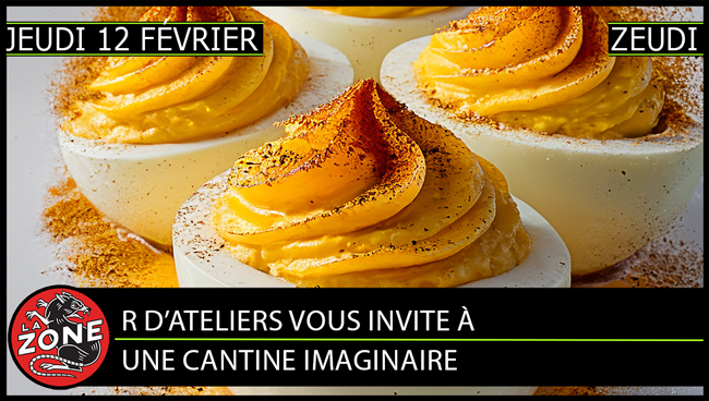 La Cantine Imaginaire de l’Hôpital de Bavière propose son Menu Végé