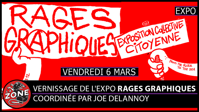 RAGES GRAPHIQUES – Exposition collective citoyenne 