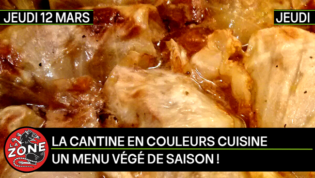 La Cantine En Couleurs cuisine un menu végé de saison !