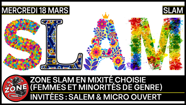 Zone Slam en mixité choisie (femmes et minorités de genre)