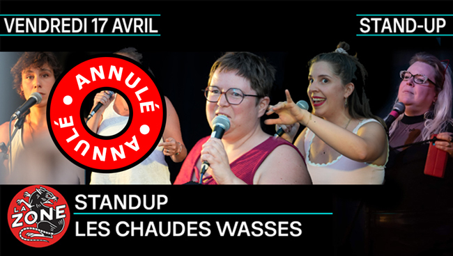 STAND UP “LES CHAUDES WASSES”