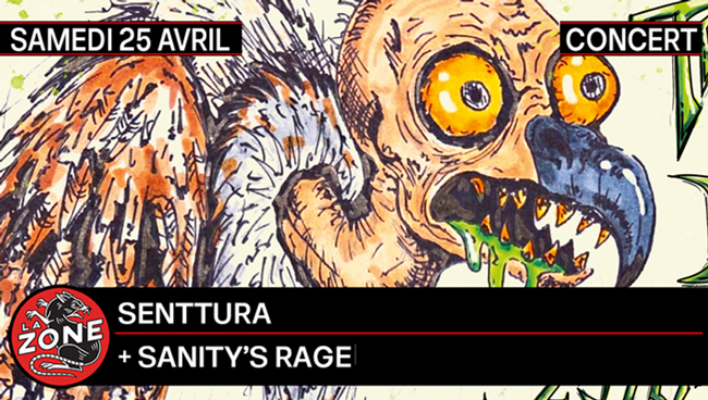 Thrash is back ! avec Sanity’s Rage, Senttura