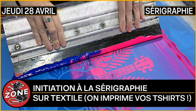 Initiation à la sérigraphie sur textile