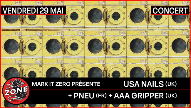 USA Nails (uk) + Pneu (fr) + AAA Gripper (uk)