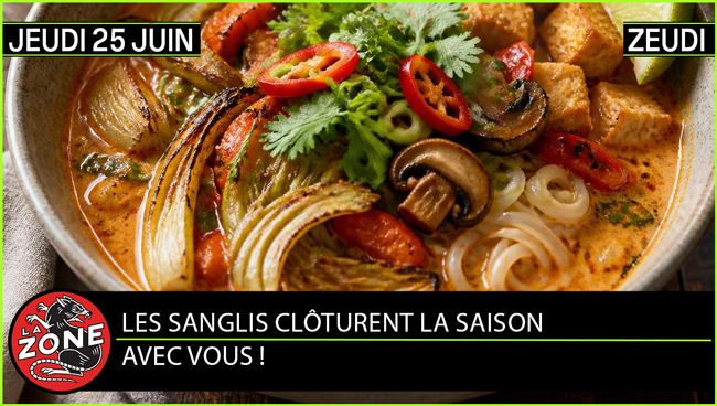 LES SANGLIS clôturent la saison avec vous !