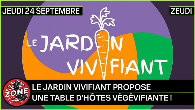 Le jardin vivifiant propose une table d’hôtes végévifiante !