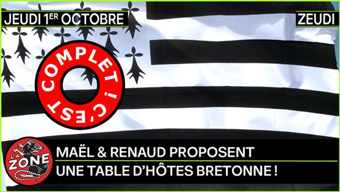 Maël & Renaud proposent une table d’hôtes bretonne !